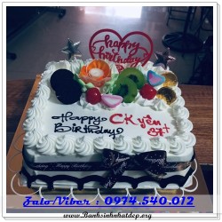 Mẫu Bánh Sinh Nhật Đẹp - A822